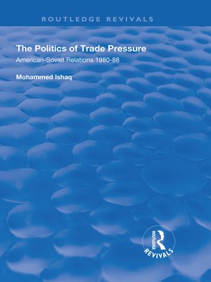 cover image of The Politics of Trade Pressure